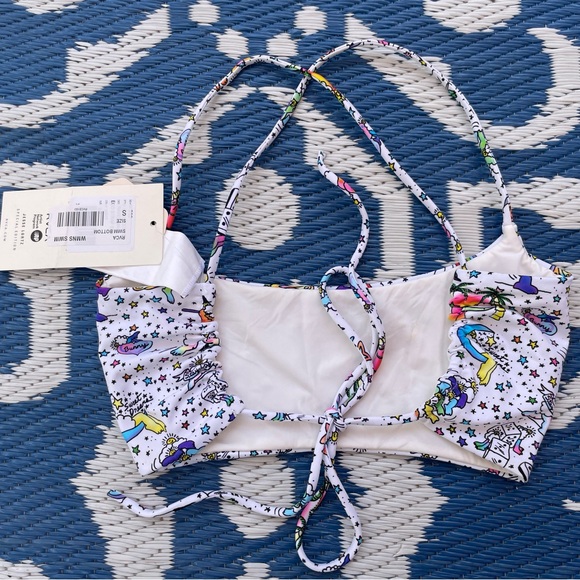 RVCA Colorful Patterned Bikini Set - Picture 10 of 11